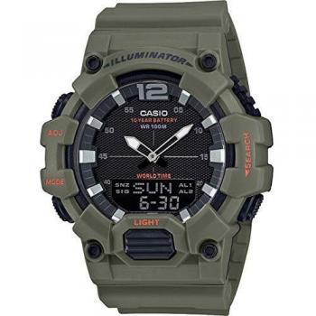 Casio Men's Analogue-Digital Quartz Watch with Plastic Strap HDC-700-3A2VEF