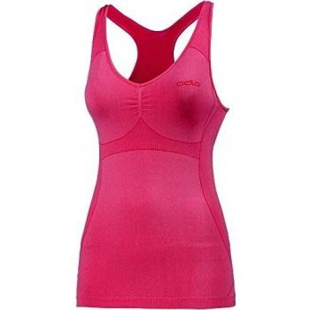 Odlo Top Evolution Light Trend, Mujer, Color Verde - Beetroot Purple Melange, tamaño XS