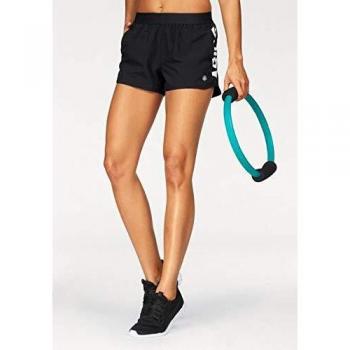 ASICS Mujer Performance Shorts Negro Blanco XS Ropa Exterior