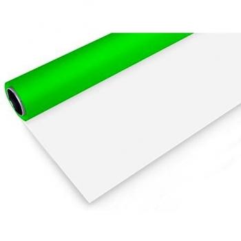 Rollo de fondo de vinilo 2,72x6 m verde/blanco BRESSER