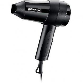 Valera Action 1800 Secador de Pelo Compacto y Potente, 1800 W, con 3 Niveles de Temperatura/Flujo de Aire, Gancho para Colgarlo, Ideal para Viajes y Gimnas