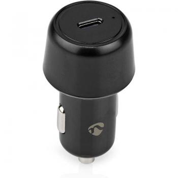 Nedis Cargador de Coche 45 W 3.0 A - Número de Salidas: 1, Tipo de Puerto: USB-C™, Selección Automática de Voltaje