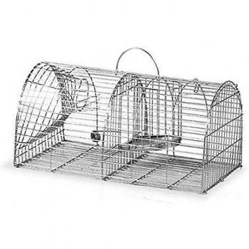 TODOPETS Jaula Captura - 2 DPTOS. 215 x 395 x 190 mm.