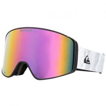 Quiksilver Máscara de Esquí Storm Mg - Máscara para snowboard de hombre, talla única, color blanco