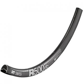 Llanta de Carretera DT Swiss R 500 DISC Tubeless 700c 23mm 32H Negra