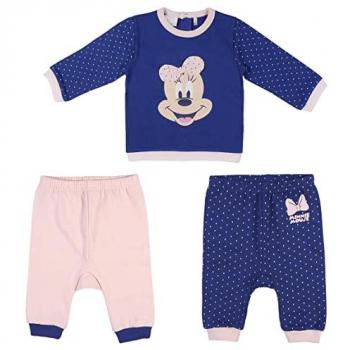Chándal Infantil Minnie Mouse Rosa 24 Meses