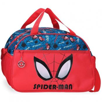 Marvel Bolsa de Viaje Authentic 24L en Rojo con Diseño de Personajes