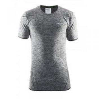 Craft Active Comfort RN - Ropa interior deportiva de manga corta para hombre, color gris, talla L