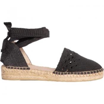 Sandalias de Mujer Corina Alpargata Plana M4321 Negro