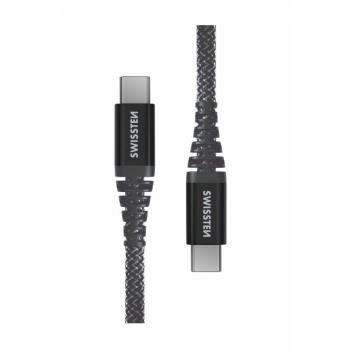 Cable de Datos USB-C / USB-C 1.5m Swissten