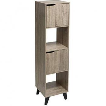 Estantería 4 cajas H Mezclar la Naturaleza Pie - Beige