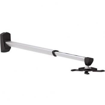 Cablematic - Soporte proyector de pared 430mm a 620mm aluminio