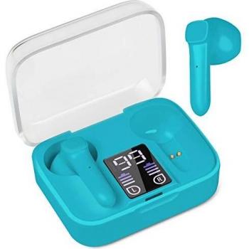 Ceestyle Auriculares Inalámbricos, Auriculares Bluetooth 5.0 Mini TWS Cascos In-Ear IPX5 Impermeable Auriculares Deportivos Estéreo con Estuche de Carga Type-C y Micrófono, Control Tactil