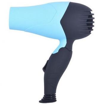 Perfect Beauty Mini Secador de Pelo Profesional Blow Air Pocket, 850W, Color Azul