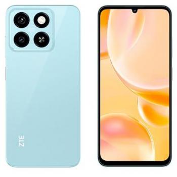 Smartphone ZTE Blade A55 - 4G, Dual-SIM, 64 GB, Pantalla de 6.75, Cámara de 13 Mpx, Batería de 5000 mAh, Azul