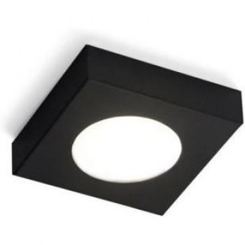 Foco Downlight Click Negro Mate 1 bombilla 3cm GX53