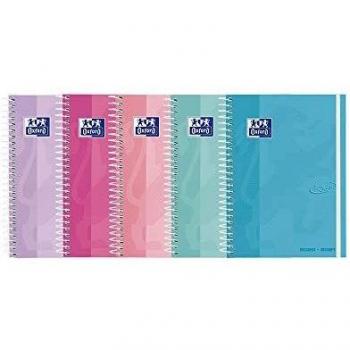 Agenda espiral octavo Touch pastel semana vista Oxford School color surtido