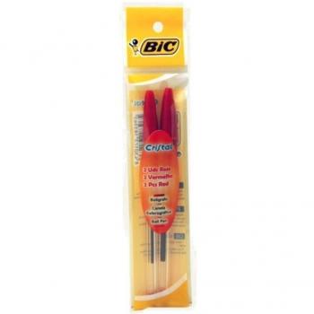 200B203 - Blister 2 Uds Boligrafo Bic Rojo