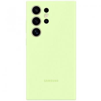 Samsung Silicone Case Green para Galaxy S24 Ultra