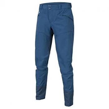 Pantalones largos Endura Singletrack II azul intenso XL para hombre sin badana