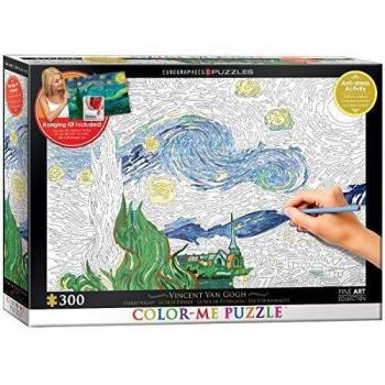 Rompecabezas Eurographics de 300 piezas - Noche Estrellada de Vincent van Gogh
