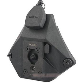 Wilcox estilo NVG VAS Cubierta pantalla plana con retención cordón negro Fit Ach mich casco de PASGT Tactical Airsoft
