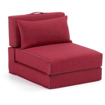 Kavehome Puf cama Arty, granate