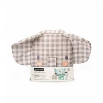 Suavinex Pack Mochila Infantil Elefante con 1 envase de crema del pañal de 300 ml y 1 envase de baby cologne de 100 ml