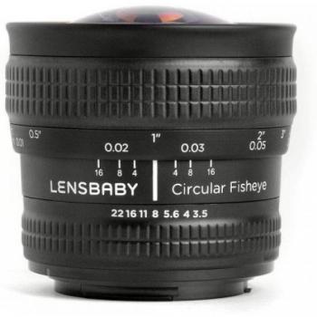Lensbaby Circular Fisheye - Objetivo para Canon EOS