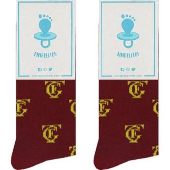 Calcetines Pepe Pinreles GTF Pinrelitos Granate