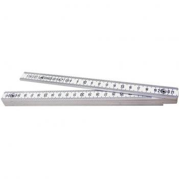 Metrica 19010 1 METRO FIBRA BLANCO 5 varillas mm
