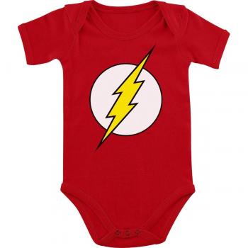 The Flash Logo Body Bebé Rojo 68/74