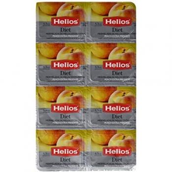 Helios Mermelada Dieta de Melocotón - 160 gr - [Pack de 10]
