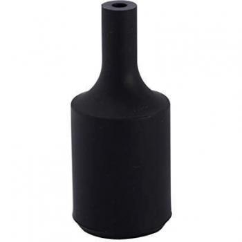 Portalámparas E27 Silicona - Negro
