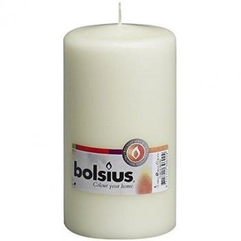 Bolsius Pillar Candle Regular , Ivory 80 mm Width