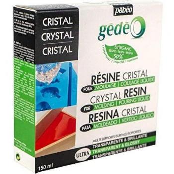 Kit de Resina Cristal Bio Transparente 150 ml