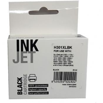 Cartucho de tinta Reciclado HP NEGRO H301XLBK - H301BK