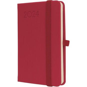 Agenda Finocam Mínimal Textura 2024 Rojo