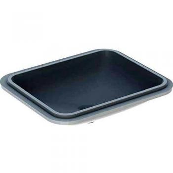 Lavabo bajo encimera Geberit VariForm rectangular 58x49cm sin orificio para grifería, sin rebosadero, color blanco KeraTect