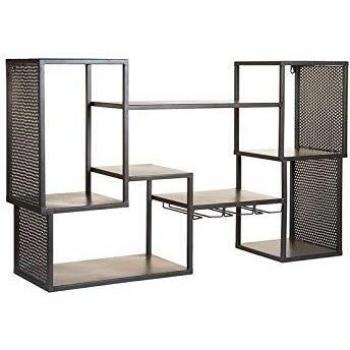 BigBuy Home Estanteria, Multicolor, 100 x 25 x 60 cm