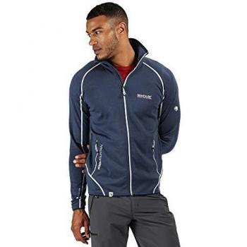 Regatta Hentana II Chaqueta Extol con 2 bolsillors con Cremallera Soft Shell, Hombre, Dark Denim, XL