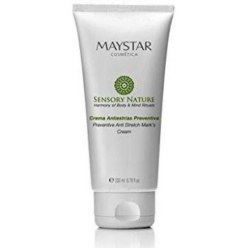 MAYSTAR - SENSORY NATURE Crema antiestrías preventiva específica para la prevención y el tratamiento de las estrías. 200 ml.