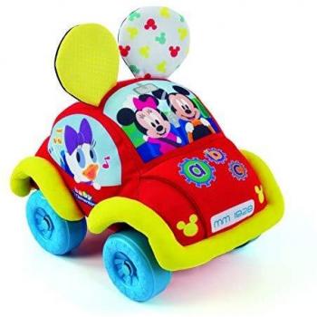 Baby Clementoni Mickey & Friends Baby Disney Coche Blandito Interactivo, Multicolor