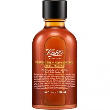 Kiehl's Ferulic Brew Rejuvenating Facial Essence 100ml - Cosmetics, Antioxidant Facial Treatment with Lactic Acid, Size: 3.4 oz