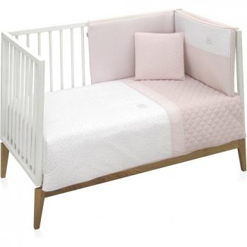 Juego de Cuna Cambrass 2 PCS. Nórdica Fresco Rosa 100x140x3 CM