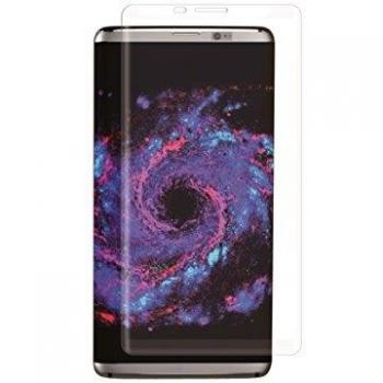 Muvit Curvo 3D - Protector de Pantalla para Samsung Galaxy S8 Plus, Transparente