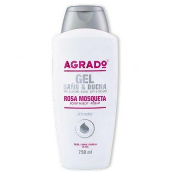 Gel de Baño y Ducha Agrado Rosa Mosqueta 750ml