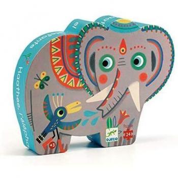 Djeco Haathee, éléphant d'Asie - 24 pcs