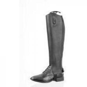 USG Real Leather Gaiters, black,