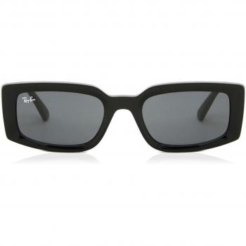 Ray-Ban RB4395 Kiliane Sunglasses, Color: 667787 (Black), Unisex, Size: 54